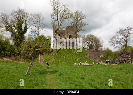 Longtown Castle. Herefordshire. Wales. GB. Europe Stock Photo: 30736196 ...