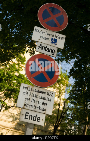 Halteverbot Stock Photo