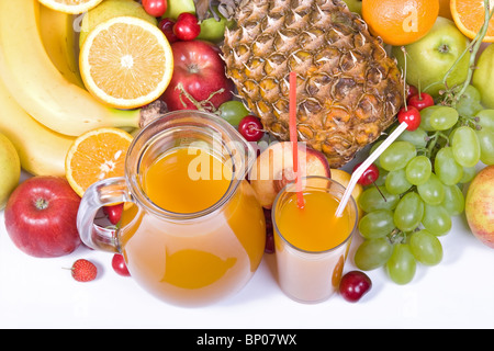 colorful fruits Stock Photo