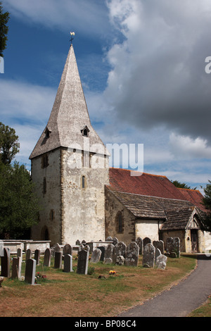 Church of St John the Evangelist Bury West Sussex UK Stock Photo