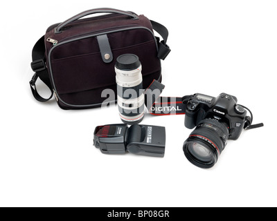 Canon Digital SLR kit Stock Photo
