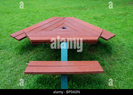 Recycled Plastic Park Benches Stock Photo 280799565 Alamy