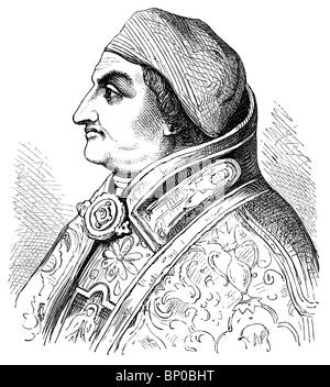 Pope Pius II. (1405 - 1464) Stock Photo