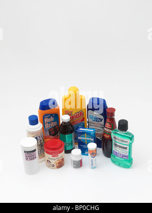 Household acids Stock Photo - Alamy