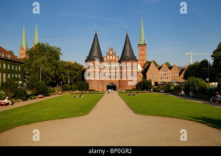 Holstentor, Luebeck, Germany Stock Photo