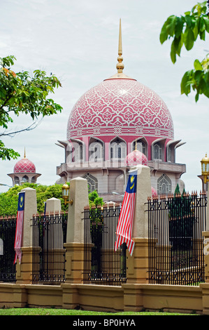 South East Asia, Malaysia, Putrajaya, Putra Mosque Stock Photo