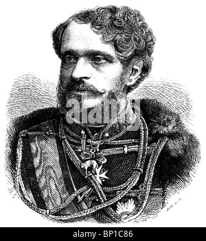 Count Gyula Andrássy (1823–1890), Hungarian statesman Stock Photo