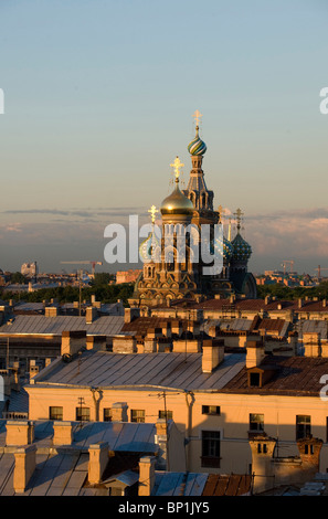 The Cathedral of the Resurrection of Christ, Saint Petersburg, Russia Stock Photo