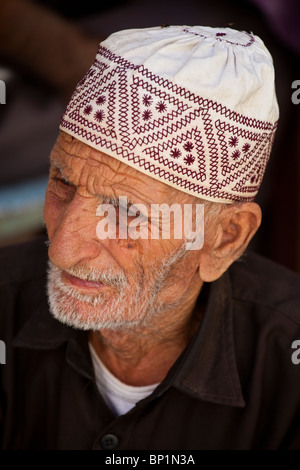 Elderly muslim man in Mardin, Turkey Stock Photo