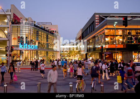 Santa Monica Place Mall Stock Photo