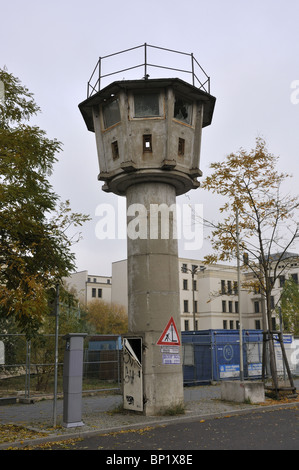 Erna-Berger-Strasse Berlin Wall Observation Tower Stock Photo