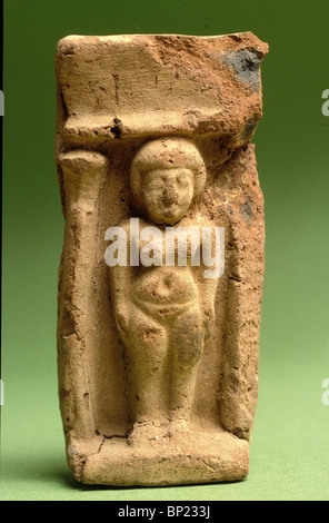 ASHERAH (ASHTORETH) - CNAANITE GODDESS OF FERTILITY, THE CONSORT OF THE PRINCIPAL GOD EL OR BIBLICAL BAAL.  THE CLAY FIGURINES