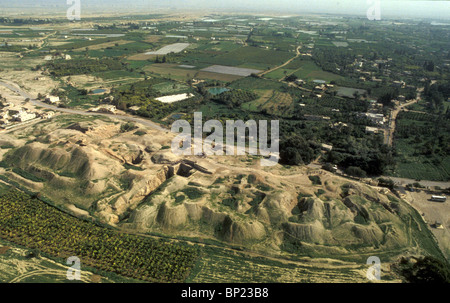 161. TEL-EL-SULTAN, THE NEOLITHIC, 8500-4500 BC. CITY OF JERICHO Stock Photo