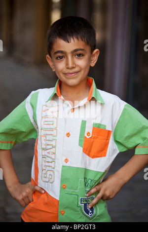 Boy in Diyarbakir, Eastern Turkey Stock Photo