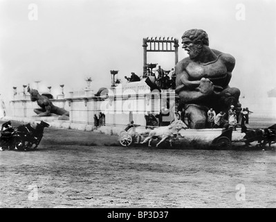 CHARIOT RACE SCENE BEN-HUR: A TALE OF THE CHRIST; BEN HUR (1925) Stock Photo