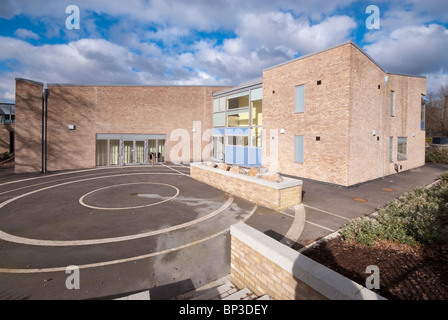 Marnel Junior School playground exterior Stock Photo