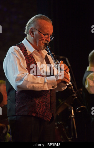 Mr Acker Bilk MBE (Bernard Stanley Bilk) Playing Clarinet At Brecon ...