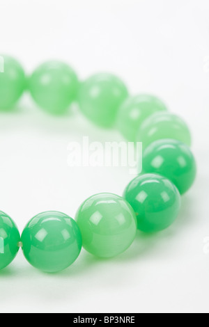 Green Gem bracelet close up shot Stock Photo - Alamy