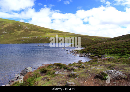 Loch Brandy inland lake water sky cloud Scotland Stock Photo