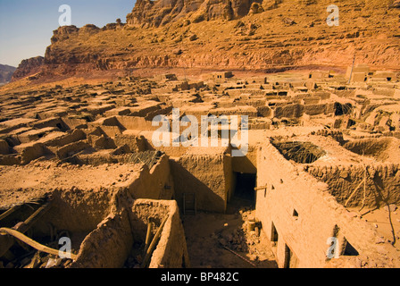 Saudi Arabia, Al-Ula, view of the old town, now abandoned Stock Photo