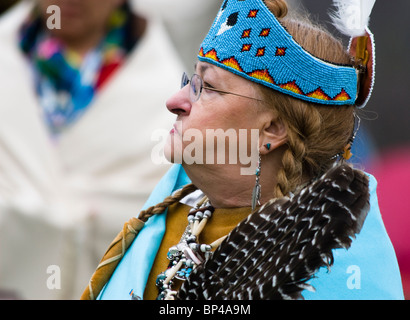 Native Americans at the Healing Horse Spirit PowWow in Mt. Airy ...