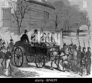 Execution Of John Brown. John Brown (1800-1859), A White Stock Photo ...