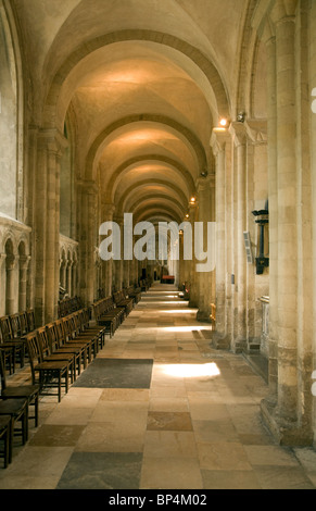 North Aisle Interior Norwich cathedral England Stock Photo