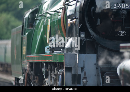 Sir Archibald Sinclair, Rebuilt Battle of Britain Class locomotive Stock Photo