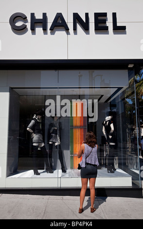 Chanel store on rodeo drive hi-res stock photography and images - Alamy