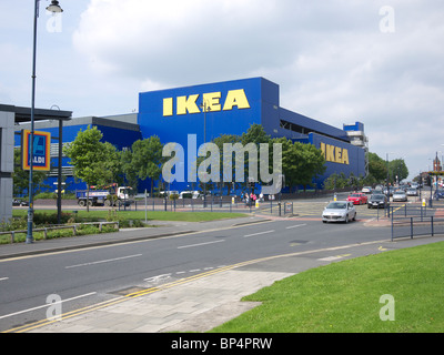 Ikea furniture superstore, Ashton-under-lyne, Lancashire,England, UK Stock Photo