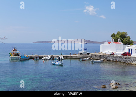 the church Agios Ioannis, Mykonos Island, Cyclades, Aegean Islands, Greece Stock Photo