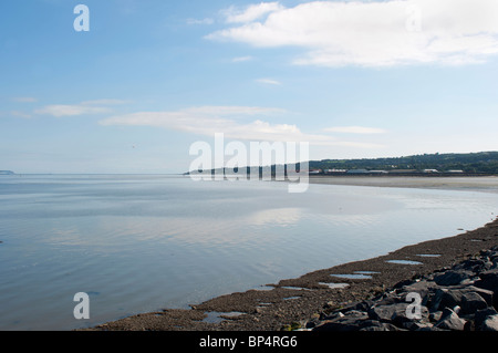 Belfast Lough as viewed from Holywood County Down. Stock Photo