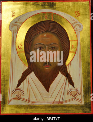 Christ icon, Visby, Gotland County, Gotland Province, Kingdom of Sweden Stock Photo