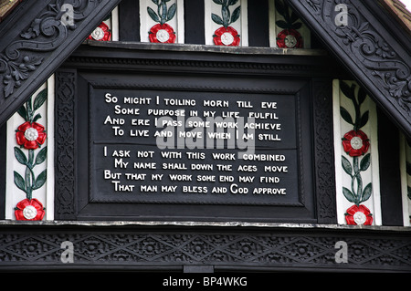 The Shen Place Almshouses, Shenfield Road, Brentwood, Essex, England, United Kingdom Stock Photo