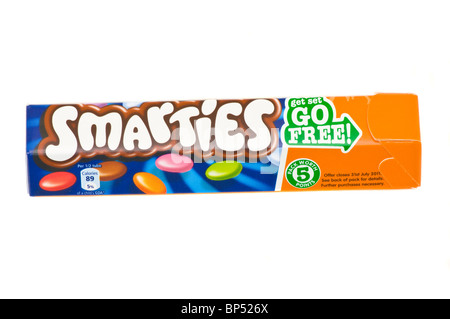 Tube Of Nestle Smarties Stock Photo