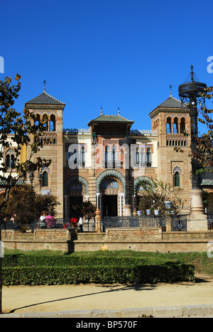 Arts and popular customs museum and gardens, Seville, Seville Province, Andalucia, Spain, Western Europe. Stock Photo