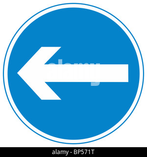 department for transport triangle warning road sign depicting the Stock ...