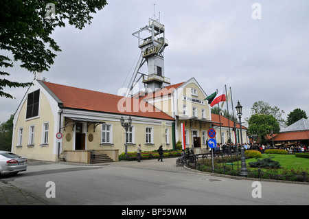 Main administrative building of Salt mines of Wieliczka, Poland, Europe Stock Photo