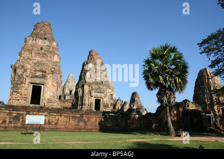 Eastern Mebon temple near Angkor Wat, Cambodia Stock Photo