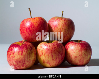 Wall of apples Stock Photo