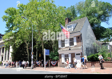 Betsy Ross House, Philadelphia, Pennsylvania, USA Stock Photo