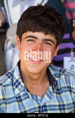 Young Kurdish Iraqi man in Erbil, Kurdistan, Iraq Stock Photo