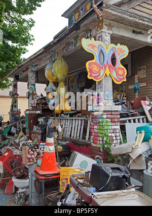 Heidelberg Street Art Project in Detroit Stock Photo