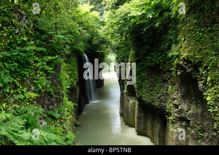 Manai Waterfall, Takachiho, Nishiusuki, Miyazaki, Japan Stock Photo