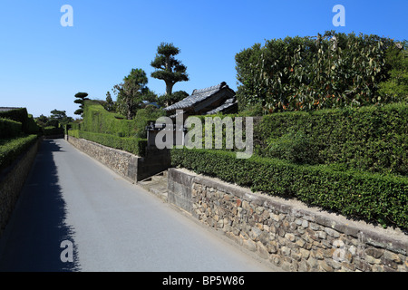 Chiran Samurai Residence, Minamikyushu, Kagoshima, Japan Stock Photo