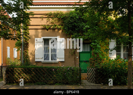 Gartenstadt Falkenberg, Falkenberg Garden City, ink box colony, UNESCO World Heritage Site, Berlin, Germany, Europe. Stock Photo