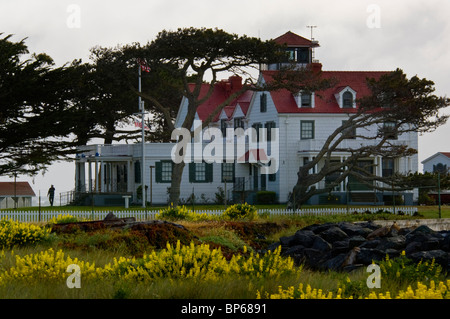 US Coast Guard Station Humboldt Bay, near Eureka, California Stock Photo