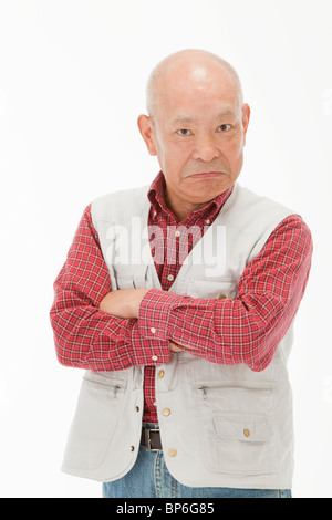 Portrait of Senior Man Stock Photo