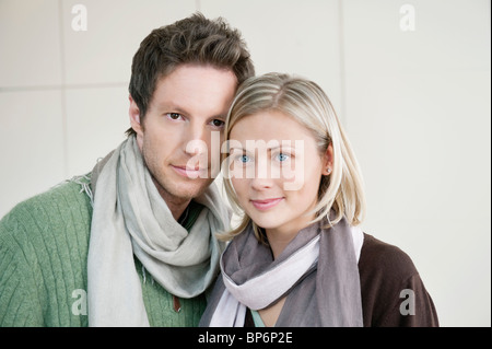 Close-up of a couple standing together Stock Photo