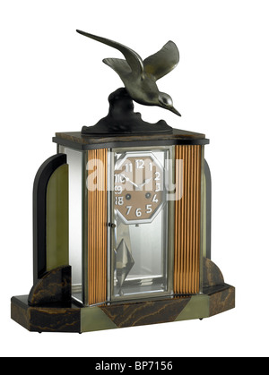 French Art Deco clock Stock Photo